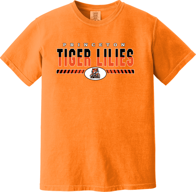 Princeton Tiger Lilies Heavyweight Ring Spun Tee