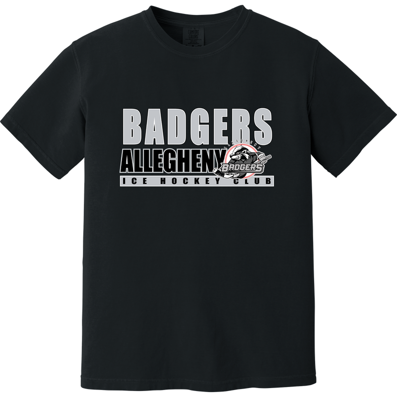 Allegheny Badgers Heavyweight Ring Spun Tee