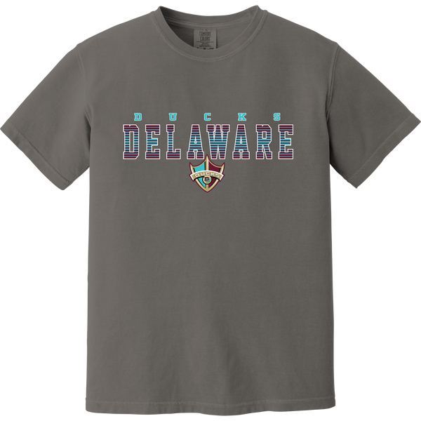 Delaware Ducks Heavyweight Ring Spun Tee