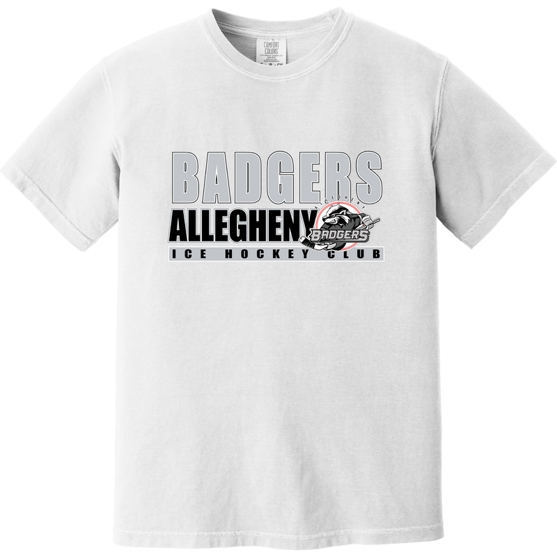 Allegheny Badgers Heavyweight Ring Spun Tee