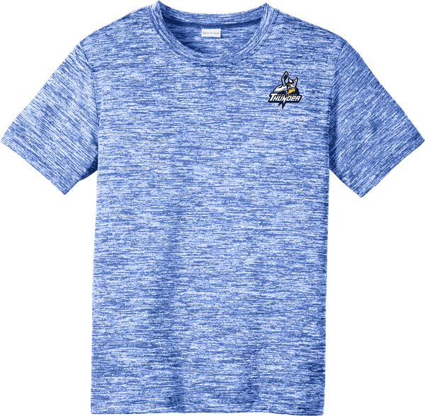 Mon Valley Thunder Youth PosiCharge Electric Heather Tee