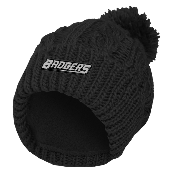 Allegheny Badgers Pom Beanie