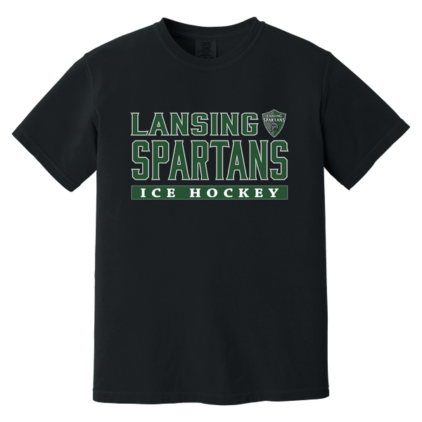 Lansing Spartans Heavyweight Ring Spun Tee