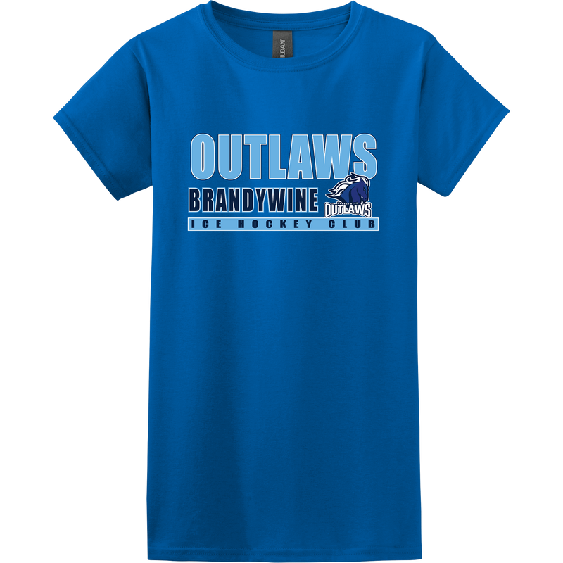 Brandywine Outlaws Softstyle Ladies' T-Shirt