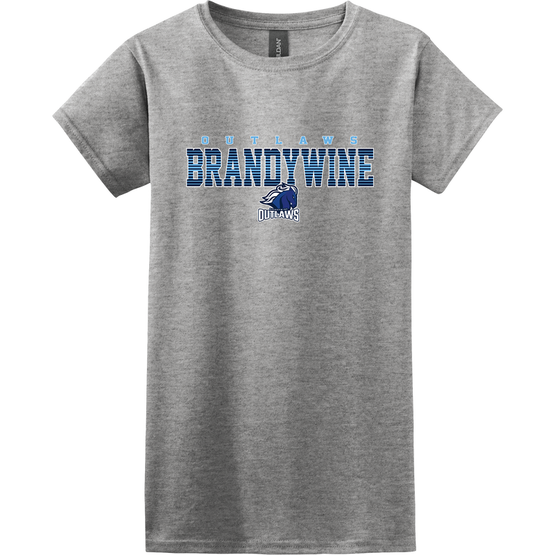 Brandywine Outlaws Softstyle Ladies' T-Shirt