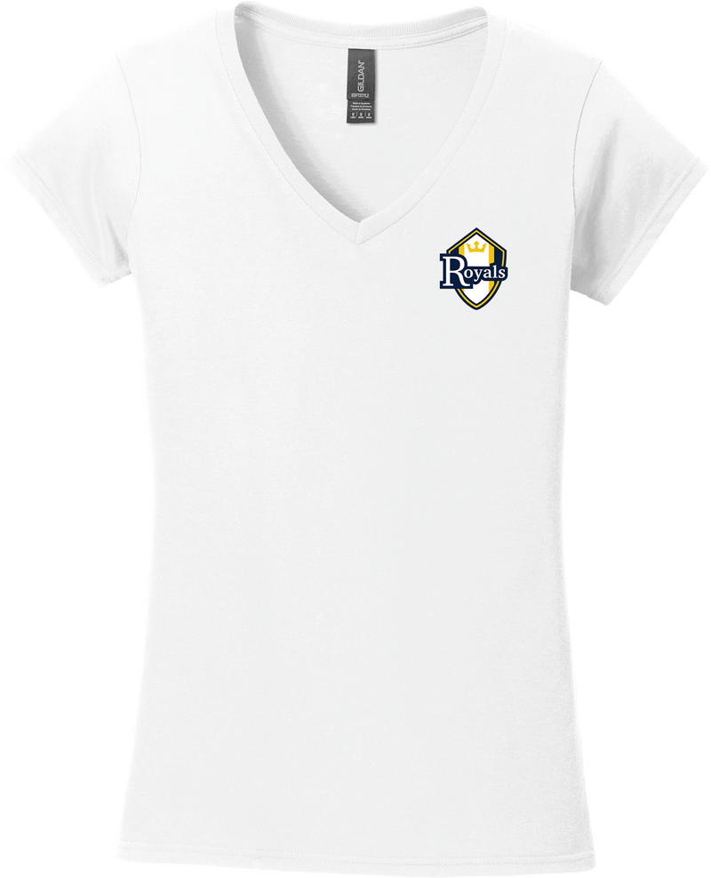 Royals Hockey Club Softstyle Ladies Fit V-Neck T-Shirt