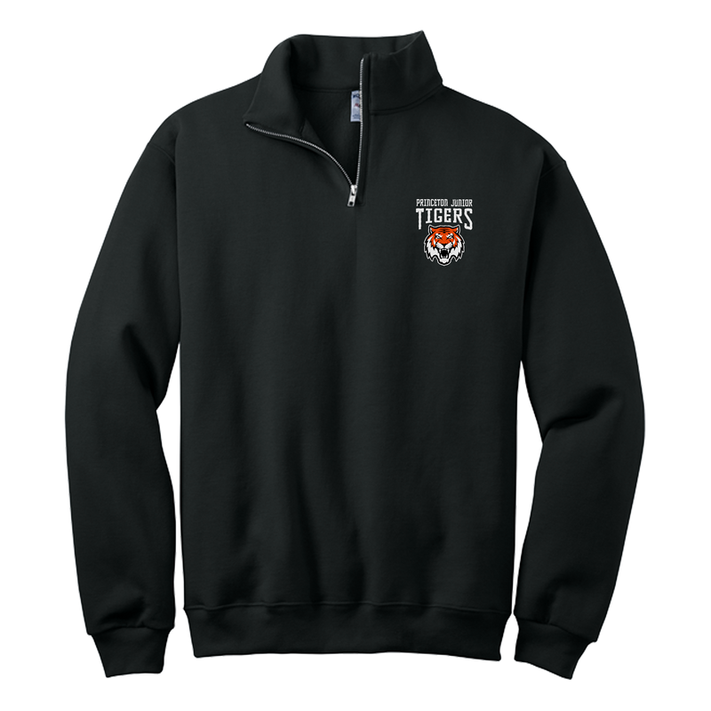 Princeton Jr. Tigers NuBlend 1/4-Zip Cadet Collar Sweatshirt