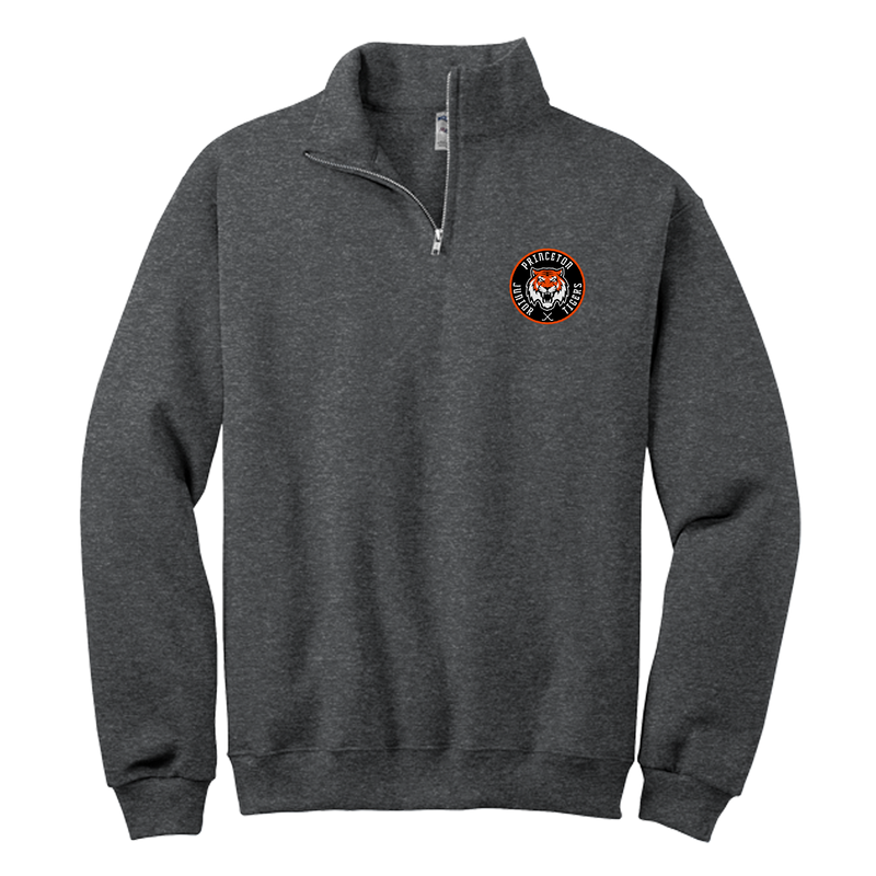 Princeton Jr. Tigers NuBlend 1/4-Zip Cadet Collar Sweatshirt