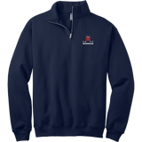 Mendham High School NuBlend 1/4-Zip Cadet Collar Sweatshirt