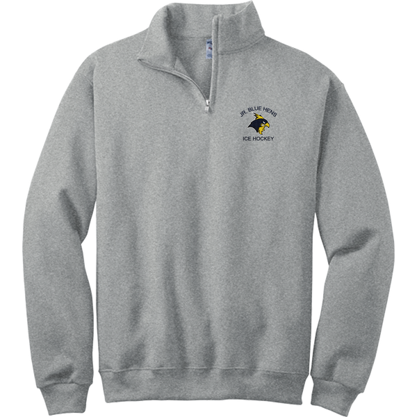 Delaware Jr. Blue Hens NuBlend 1/4-Zip Cadet Collar Sweatshirt