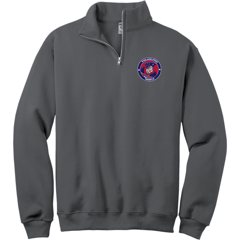 Philadelphia Rebels NuBlend 1/4-Zip Cadet Collar Sweatshirt