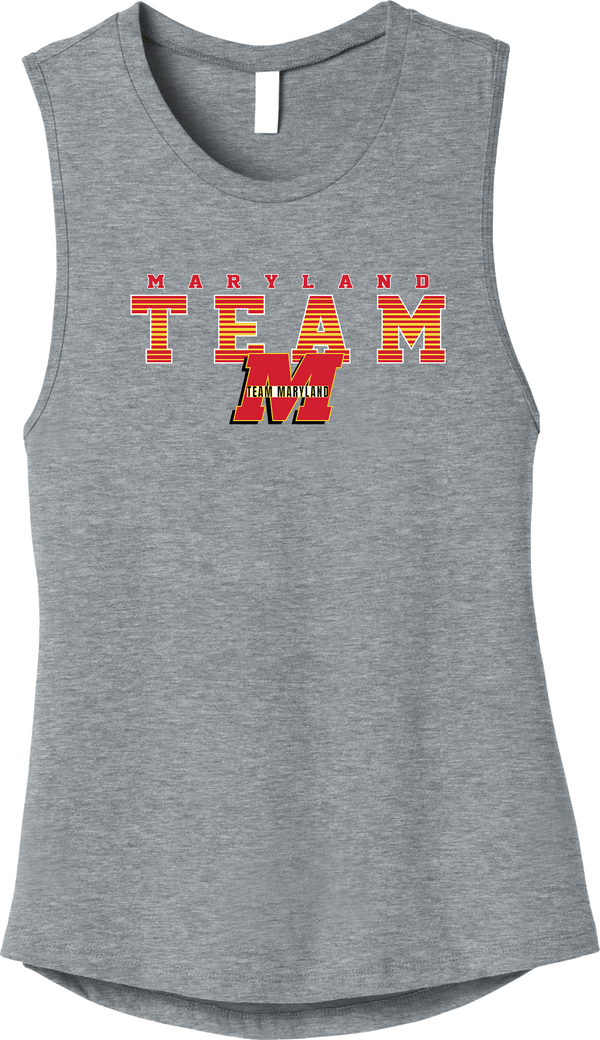 Team Maryland Womens Jersey Muscle Tank