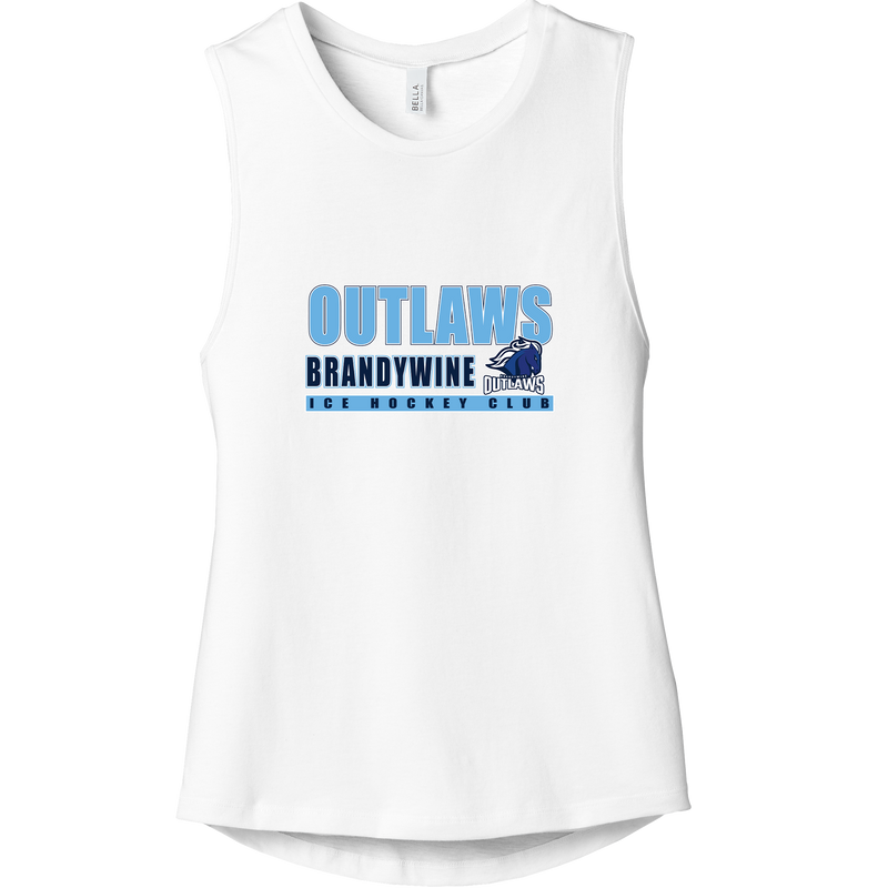 Brandywine Outlaws Womens Jersey Muscle Tank