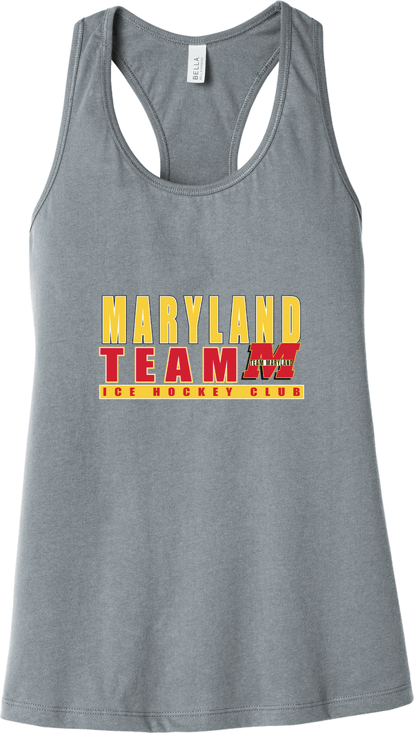 Team Maryland Womens Jersey Racerback Tank