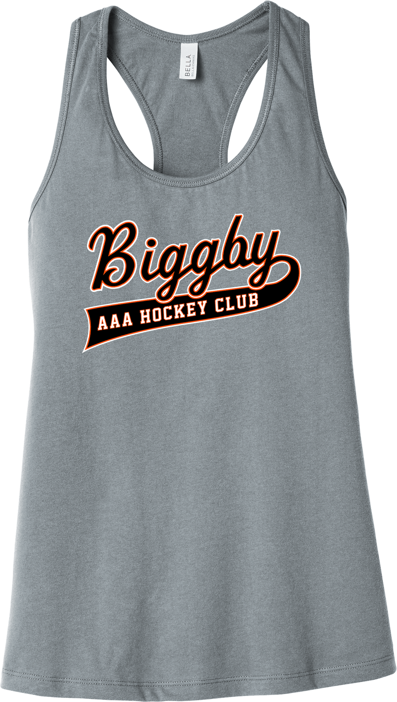 Biggby Coffee AAA Womens Jersey Racerback Tank