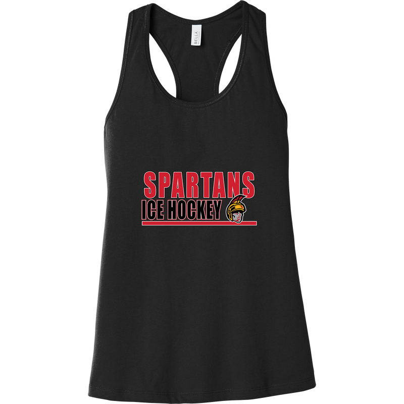 Seacoast Spartans (Ice Hockey) Womens Jersey Racerback Tank
