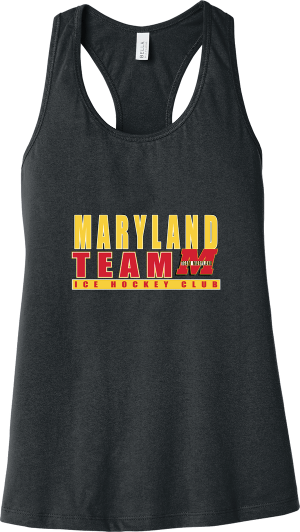 Team Maryland Womens Jersey Racerback Tank