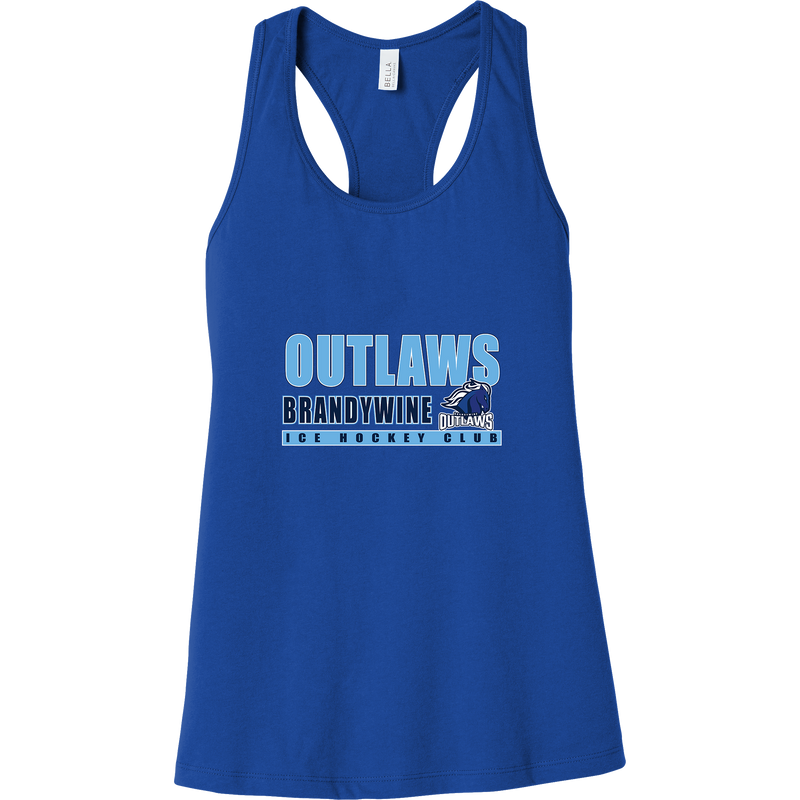 Brandywine Outlaws Womens Jersey Racerback Tank