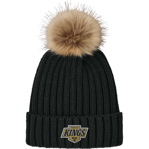 Skylands Kings Faux Fur Pom Beanie