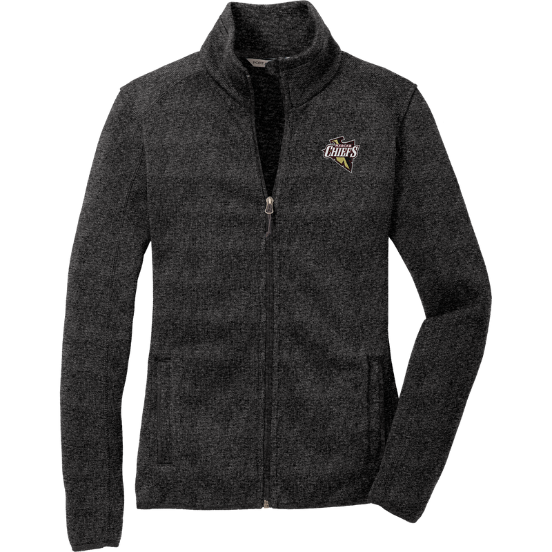 Mercer Chiefs Ladies Sweater Fleece Jacket