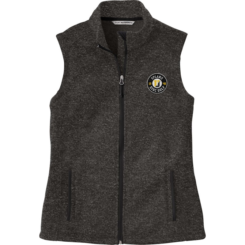 Upland Disc Golf Ladies Sweater Fleece Vest