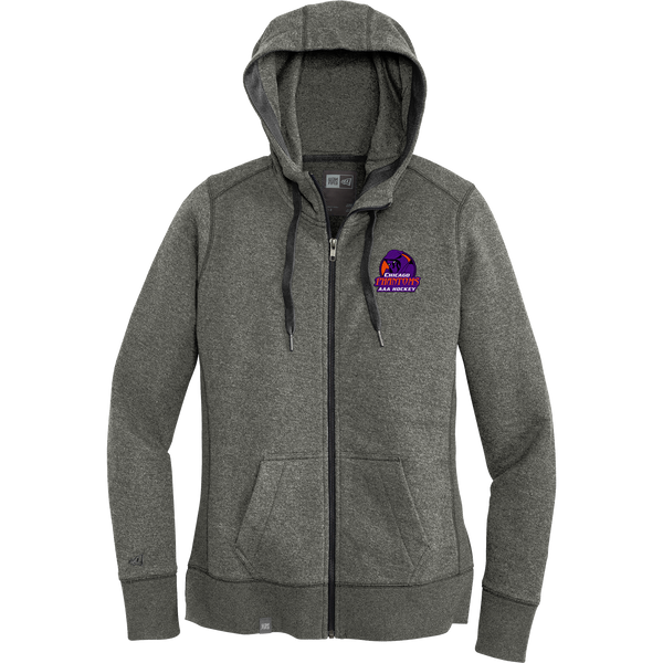 Chicago Phantoms New Era Ladies French Terry Full-Zip Hoodie