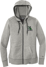 Atlanta Madhatters New Era Ladies French Terry Full-Zip Hoodie