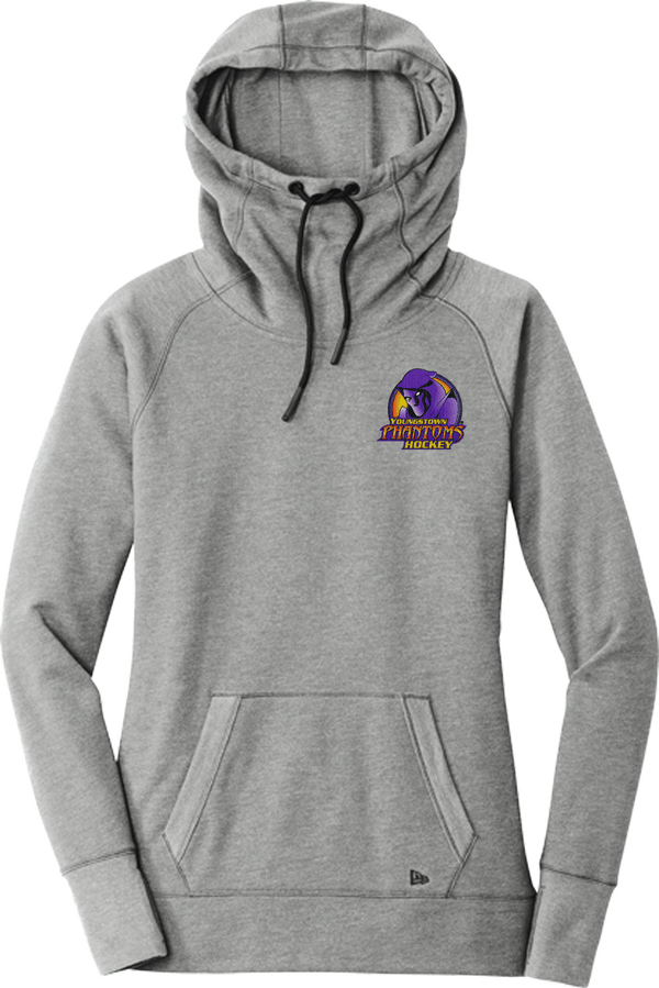 Youngstown Phantoms New Era Ladies Tri-Blend Fleece Pullover Hoodie