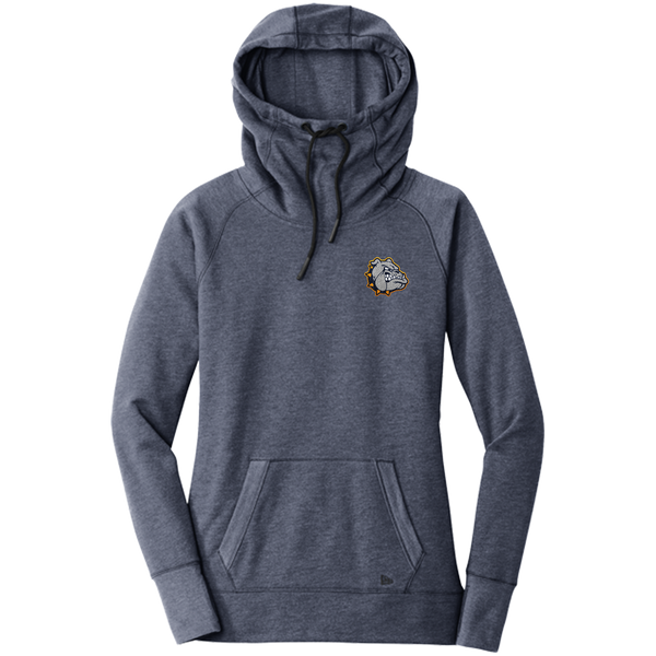 Chelsea Bulldogs New Era Ladies Tri-Blend Fleece Pullover Hoodie