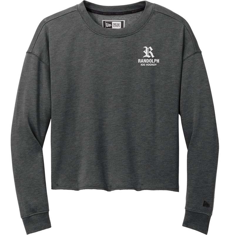 Randolph Hockey New Era Ladies Tri-Blend Fleece Crop Crew