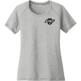 CT Oil Kings Ladies PosiCharge Tri-Blend Wicking Scoop Neck Raglan Tee