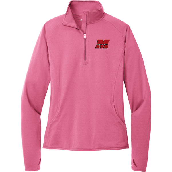 Team Maryland Ladies Sport-Wick Stretch 1/4-Zip Pullover