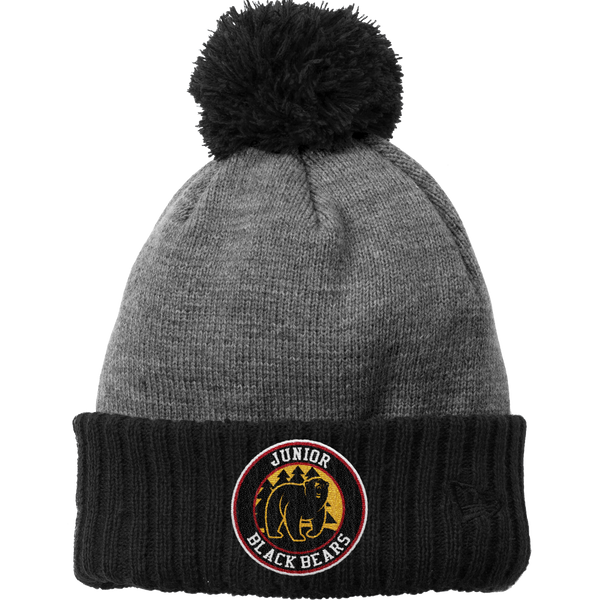 MD Jr. Black Bears New Era Colorblock Cuffed Beanie