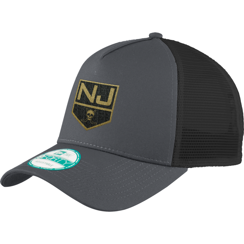 NJ Raiders New Era Snapback Trucker Cap