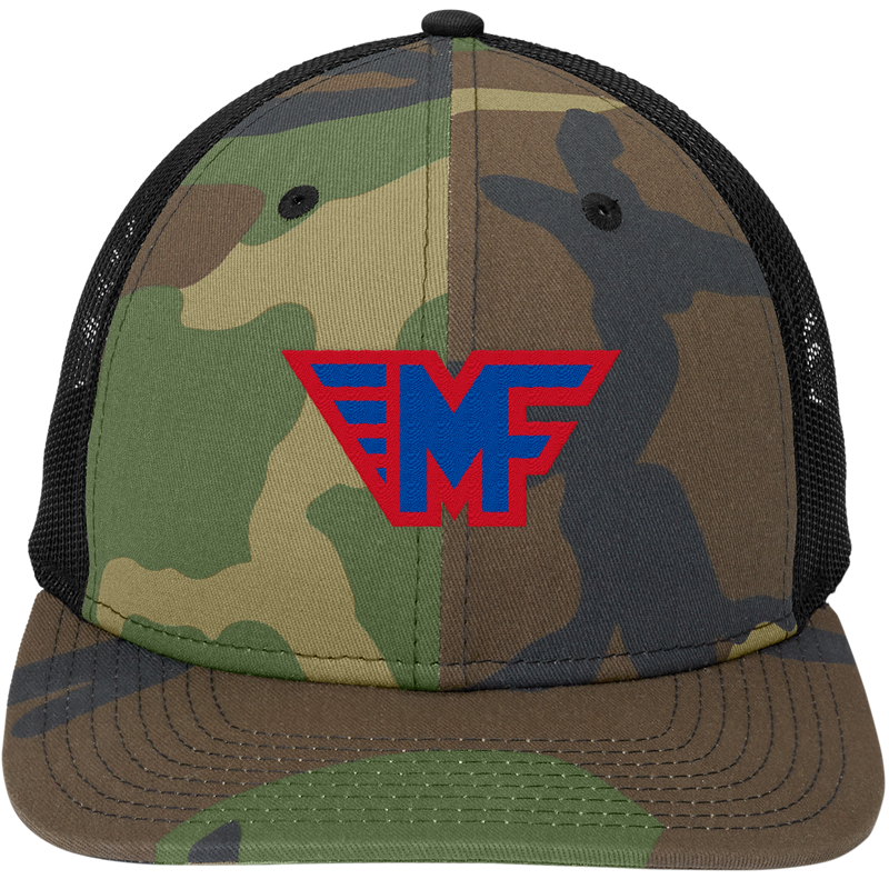 Mid-Fairfield New Era Snapback Low Profile Trucker Cap