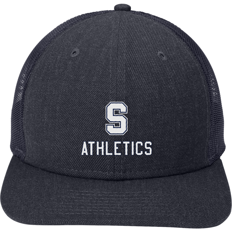 Midd South Athletics New Era Snapback Low Profile Trucker Cap