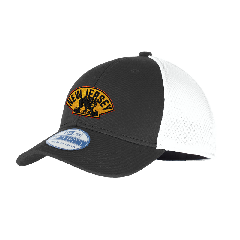 NJ Bears New Era Youth Stretch Mesh Cap