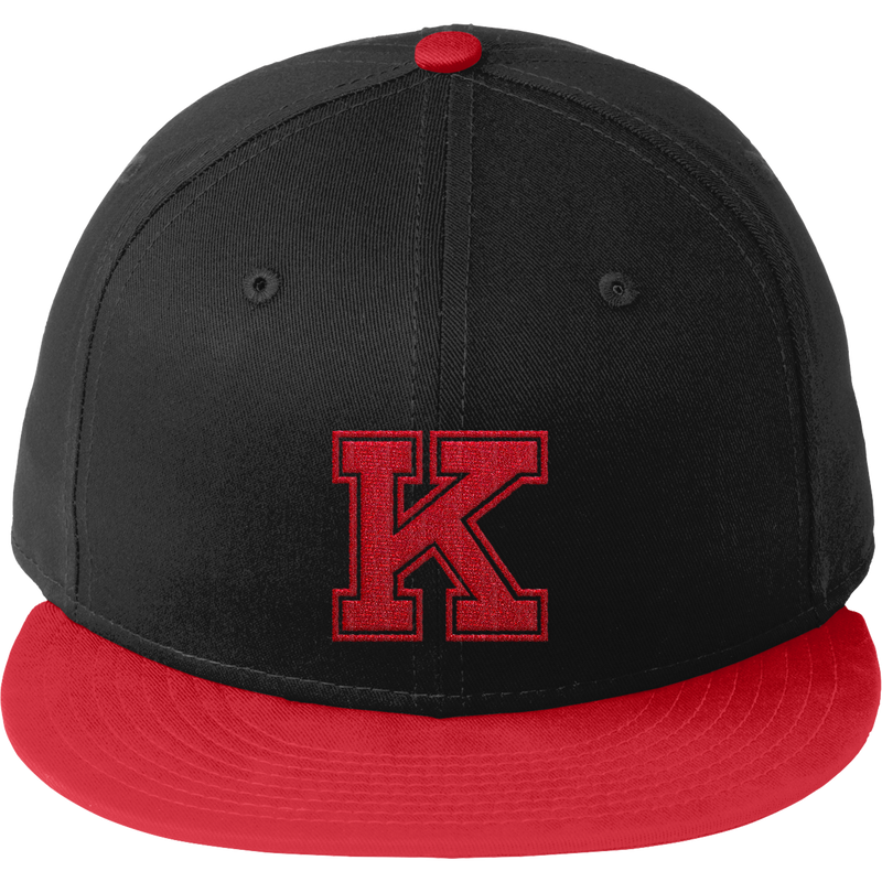 King's College New Era Flat Bill Snapback Cap