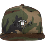 Grundy Senators New Era Flat Bill Snapback Cap