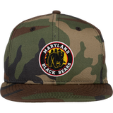 Maryland Black Bears New Era Flat Bill Snapback Cap