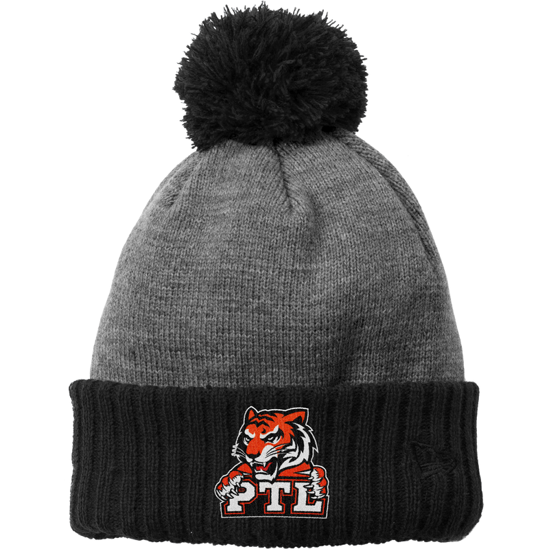 Princeton Tiger Lilies New Era Colorblock Cuffed Beanie