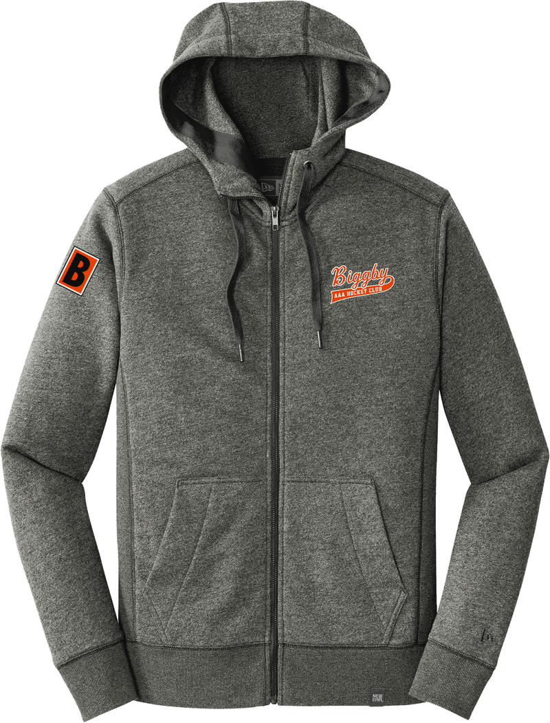 Biggby Coffee AAA New Era French Terry Full-Zip Hoodie