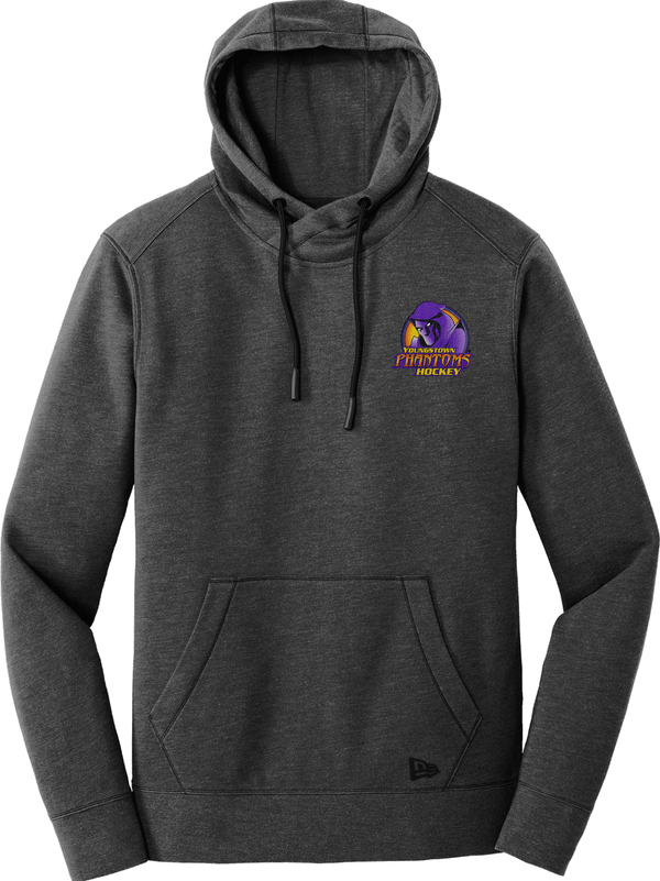 Youngstown Phantoms New Era Tri-Blend Fleece Pullover Hoodie