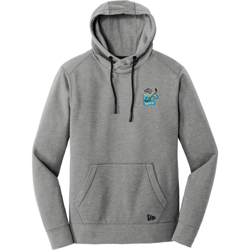 Atlantic City Seals New Era Tri-Blend Fleece Pullover Hoodie