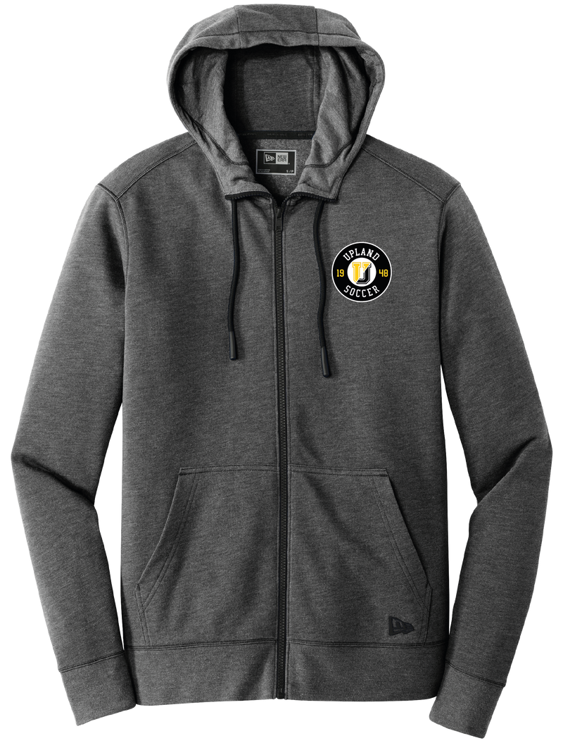 Upland Soccer New Era Tri-Blend Fleece Full-Zip Hoodie