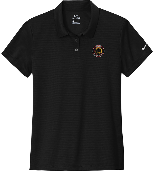 MD Jr. Black Bears Nike Ladies Dry Essential Solid Polo