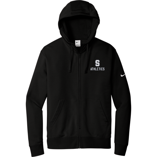 Midd South Athletics Nike Club Fleece Sleeve Swoosh Full-Zip Hoodie