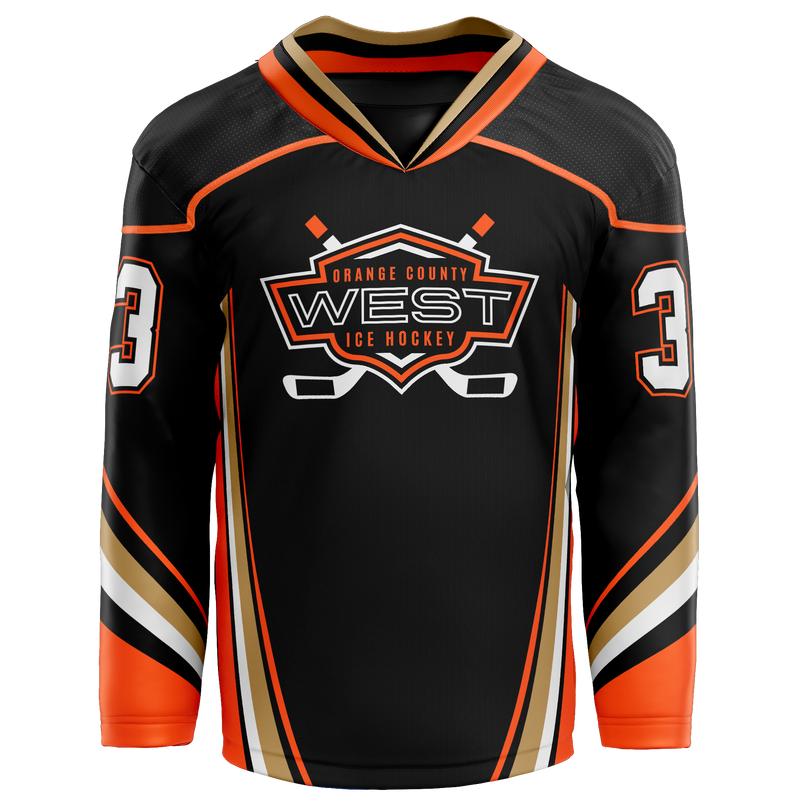 Orange County West Youth Goalie Sublimated Jersey