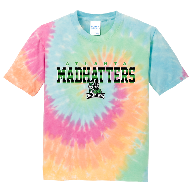 Atlanta Madhatters Youth Tie-Dye Tee