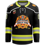 Philly Fire Player Sublimated Jersey - Black